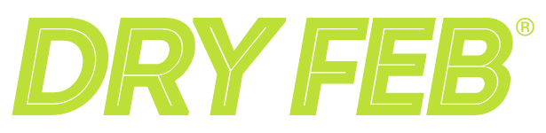 Dry Feb logo in green